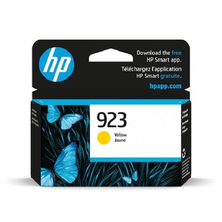 Hp 923 (4K0T2LN) OfficeJet Pro 8120, 8130 Series Yellow Original Ink Cartridge (400 Yield) 4K0T2LN