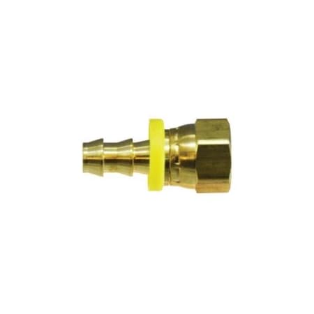 Midland Industries ADAPTER 3/8IN PUSH-ON HOSE BARBED 1/4IN 30343