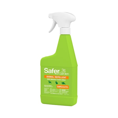 Safer Brand Critter Ridder Animal Repellent Spray For Most Animal Types 24 oz SG3145