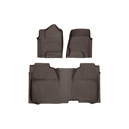 Weathertech Cocoa, Front and Rear FloorLiner HP 476071IM-475422IM