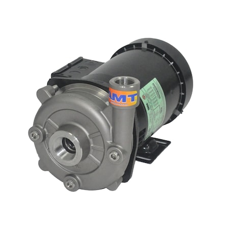 Amt Pump 1.5-in. x 1.25-in. Stainless Electric Straight w/ 2HP 3PH TEFC 5033-98