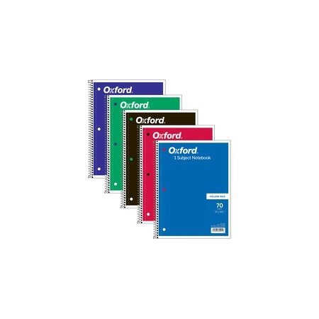 Tops One-subject Wirebound Notebook - 70 Sheets - Wire Bound - 10 1/2in x 8in Sheet Size - 0.25in 65021