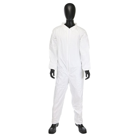 Pip Microporous Coverall, Elastic Wrist & Ankle 47 gsm, 25PK 3652/M