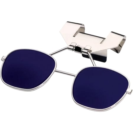 Uvex Cobalt Blue Shade 8 Lens, Polycarbonate Hard Hat Klip Lift 32-8LFFB8-0000