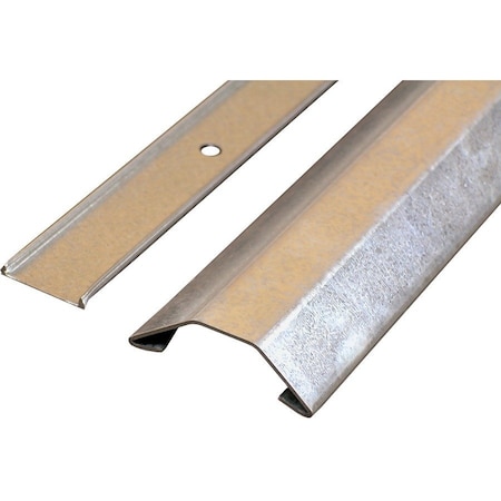 Legrand Cover Plate Raceway, 1500 Series, 1 Channel, 1-9/16 in W, 5/16 in H, 10 ft L, Gray 1500-10