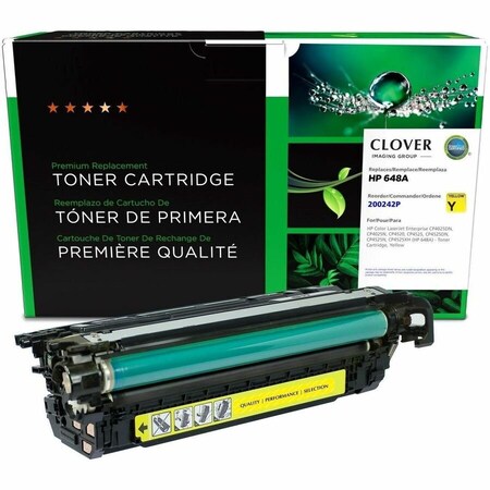 Clover Imaging Group Imaging Remanufactured Yellow Toner Cartridge 200242P