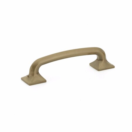 Schaub 4in Center to Center Northport Cabinet Pull Brushed Bronze Finish 206-BBZ