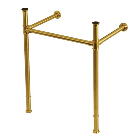 Kingston Brass Stainless Steel Console Sink Legs, Brushed Brass VPB36257