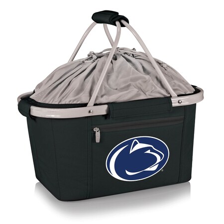 Picnic Time Family Of Brands NCAA Penn State Nittany Lions Metro Shopping Basket - Insulated Picnic Basket 645-00-175-494-0
