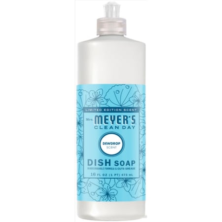 Mrs. Meyers Clean Day Clean Day Limited Edition Dewdrop Scent Liquid Dish Soap 16 oz 12351