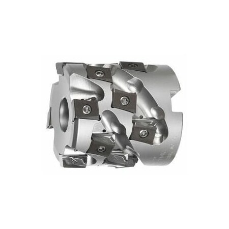 Garant Power Tang Square Tangential Shoulder Mill, with Bore, 50mm Diameter, 4 Effective Inserts 215126 50/4