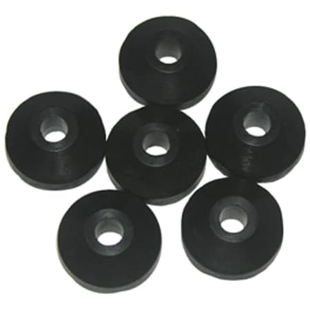 Westlake Pipe & Fittings 11/16'' Black Beveled Bibb Faucet Washer, 6 Ct. 02-1083