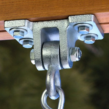 Playstar PS 7576 Swing Hanger, Steel, Galvanized, For Wood Swing Beams PS 7576