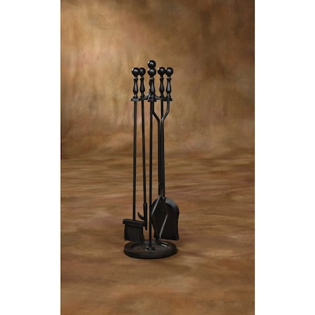 Home Impressions 5-Piece Cast Iron Fireplace Tool Set FT25