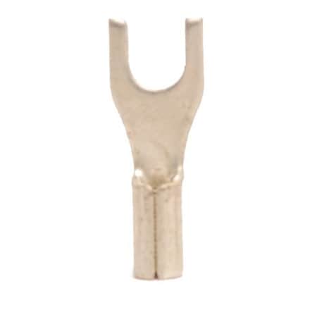 Hillsdale Terminal Fork Terminal, #6 Stud Size, 18 AWG, 600 V, 1000 PK 10055