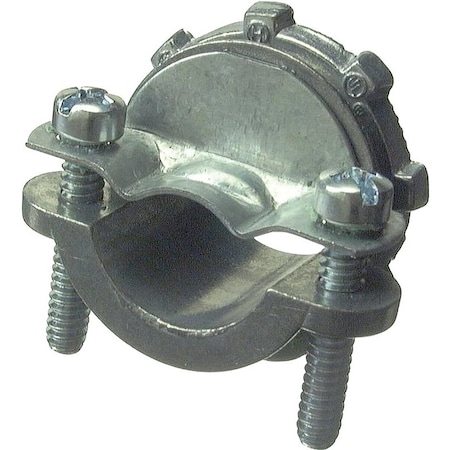 Halex Clamp, Conduit Use, 1 in, Die Cast Zinc 05110B