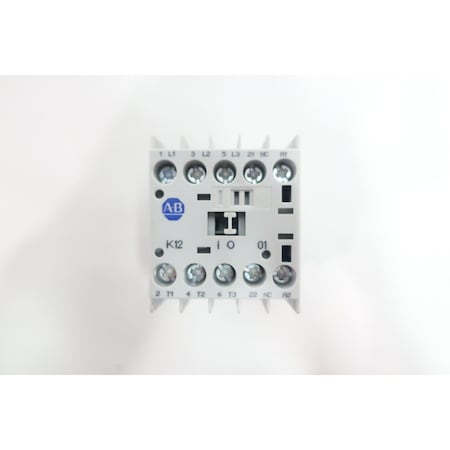 Allen Bradley MINIATURE CONTACTOR 240V-AC 18A 7-1/2HP 100-K12KA01