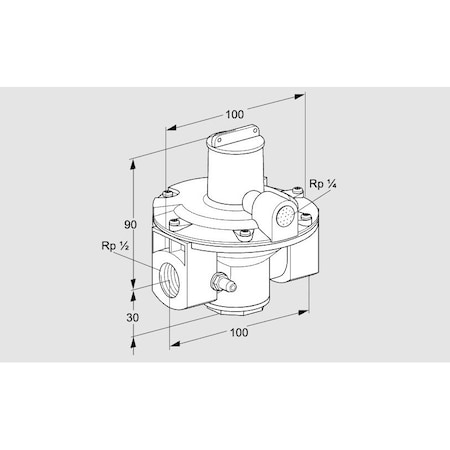 Honeywell Kromschroder REG, GDJ 15R04 4Z NOTE THIS IS GENERIC. P KS03155061