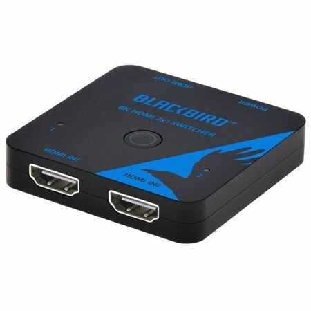 Monoprice Blackbird 8K60 2x1 HDMI Switch  HDMI 2.1  HDCP 2.3 44434