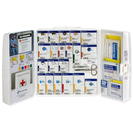 First Aid Only First Aid Kit, Metal 138 Components, 25 People Served 1350-RC-0103