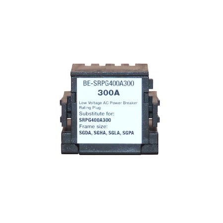 Brah Electric , replacement Spectra rating plugs rated for 300A, 400A sensor - SGDA, SGHA, SGLA, SGPA BE-SRPG400A300