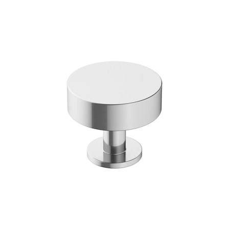 Amerock Radius 1-1/4 in 32 mm Diameter Polished Chrome Cabinet Knob BP3686426