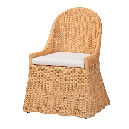 Bali & Pari Maya Natural Rattan Accent Chair 263-14308-ZORO