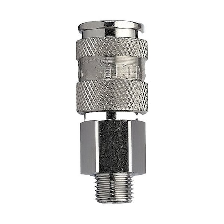Parker Quick Connect Socket, Brass, 2 5/16" L 25KAAN13MPN