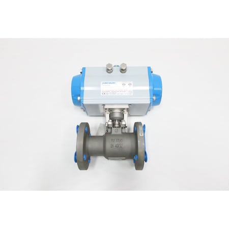 Jamesbury PNEUMATIC STAINLESS FLANGED 1-1/2IN NPT BALL VALVE 7150N312236XTZ467