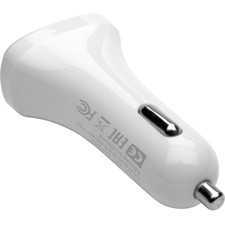 Tripp Lite USB Car Charger Dual-Port with Autosensing 5V 4.8A Fast Charger U280-C02-S2