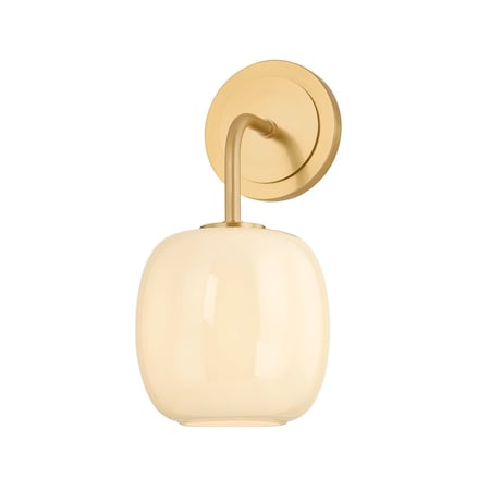 Mitzi 3 Light Samantha Chandelier Aged Brass H1094803-AGB