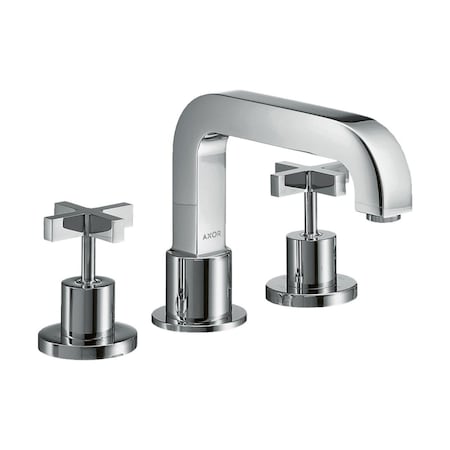 Axor Citterio 3-Hole Roman Tub Set Trim- Cross Handles in Chrome 39436001