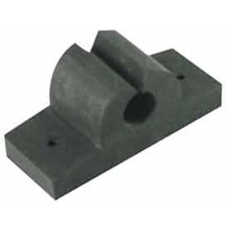 Newalthlete 3752BC 0.62 ft. Rubber Tool & Fishing Rod Holder, Black NE3020852