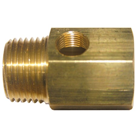 Westlake Pipe & Fittings 3/4'' FPTx3/4'' MPTx1/8'' FPT Brass Icemaker Adapter 17-8469