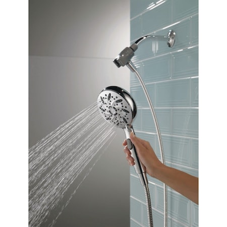 Delta SureDock 6-Spray 1.75 GPM Magnetic Hand Shower Chrome 75689