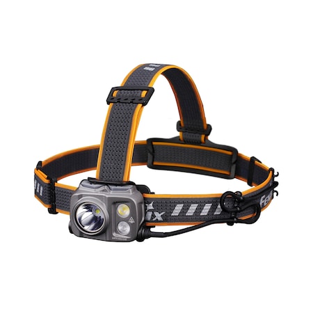 Fenix Lighting Fenix: Headlamp, White/Neutral/Red LED, Lithium Ion, 1600lm, Black HP25R V2.0