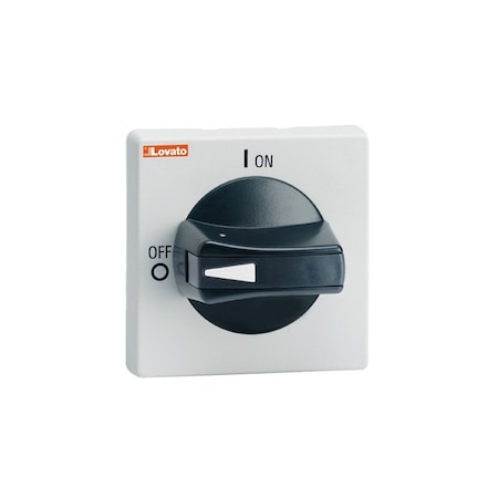 Lovato Knob Black Handle Padlock Ring Fix GAX63B