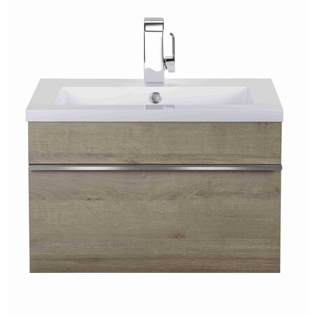 Cutler Trough Collection 24 in Wall Mount Modern Bathroom Vanity - Organic FV-TR-ORGANIC24
