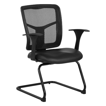 Office Star Products ProGrid Vistor's Chair, Dillon Black 9093B-R107