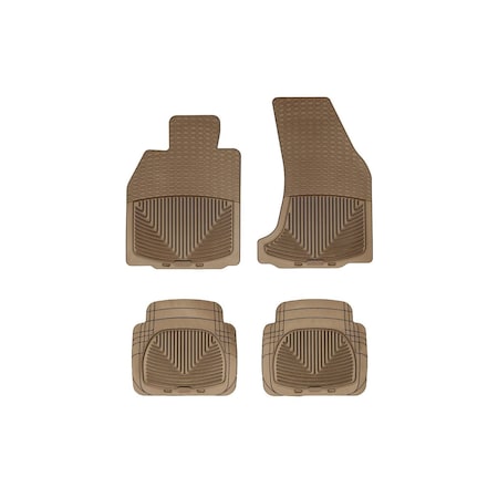 Weathertech Tan, Front and Rear All Weather Floor Mats W55TN-W50TN