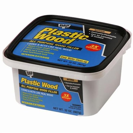 Plastic Wood Qt Dap Natural Latex-Based All Purpose Wood Filler 525
