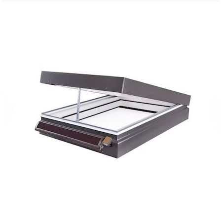 Factory 2 U Skylights Supreme Gold Level, Solar Venting Curb-Mounted Skylight 22.5" x 73.5" Laminated Glass 805419