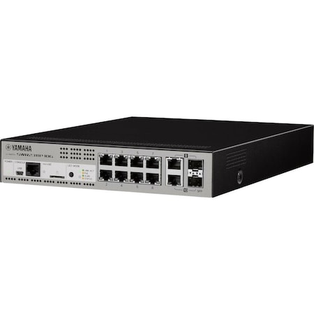 Yamaha 8-PORT MANAGED L2 SWITCH WITH POE SWR2311P-10G
