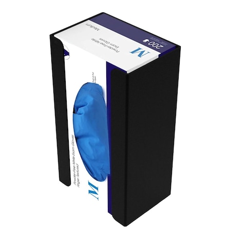 Origin Dispensing Solutions Glove Dispenser-Single-Steel-Black GL00X04BK