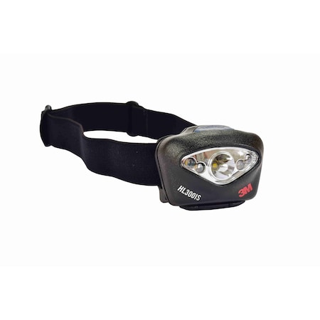 3M Hard Hat Task Light, Plastic, 150L, IntSf HL300IS