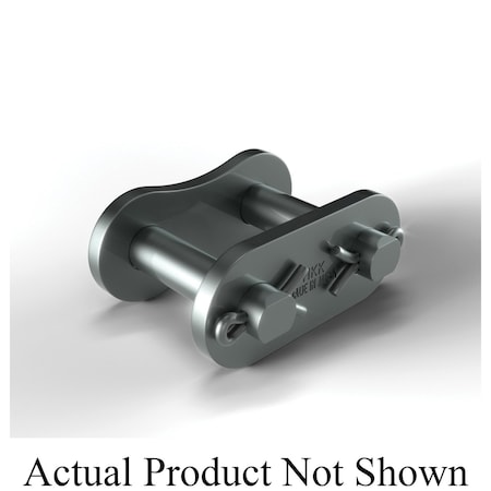 Hkk Chain Spring Clip Connecting Link, #60 chain, 3/4 in Pitch, 0.234 in Dia Pin RC060SCL1