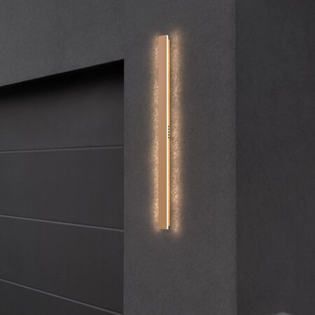 Leeki Outdoor Wall Light Bar Lamp, 40 inch, Gold LKI-1051