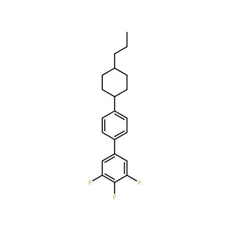 Ak Scientific trans-3, 4, 5-Trifluoro-4'-(4-n-propylcyclohexyl)biphenyl (5g), CAS 132123-39-8 5935AA-5g