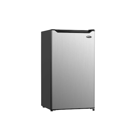 Danby 4.4 cu. ft. Compact Refrigerator with Stainless Door, Black DCR044B1SLM