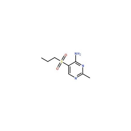 Ak Scientific 2-Methyl-5-(propylsulfonyl)pyrimidin-4-amine (1g), CAS 175202-09-2 Y7929-1g